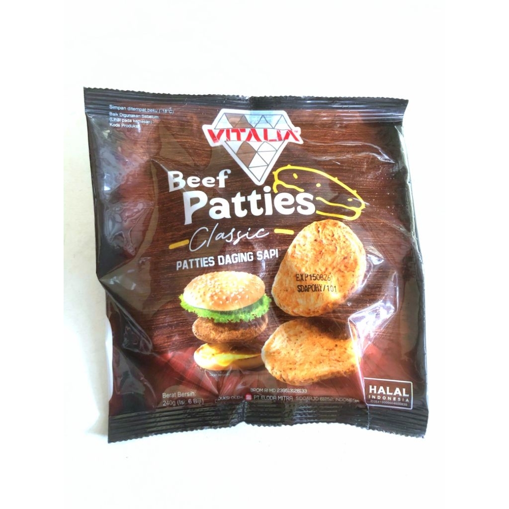 

VITALIA beef parties classic 6s 240gr