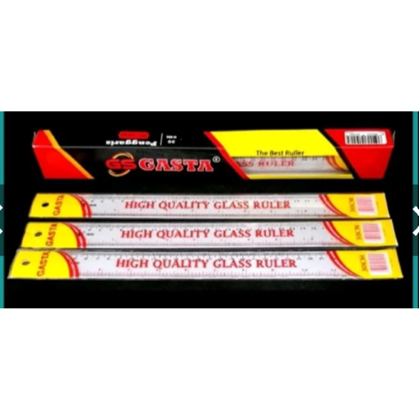 

(12pcs) garisan Gasta 30cm termurah by putrastore05