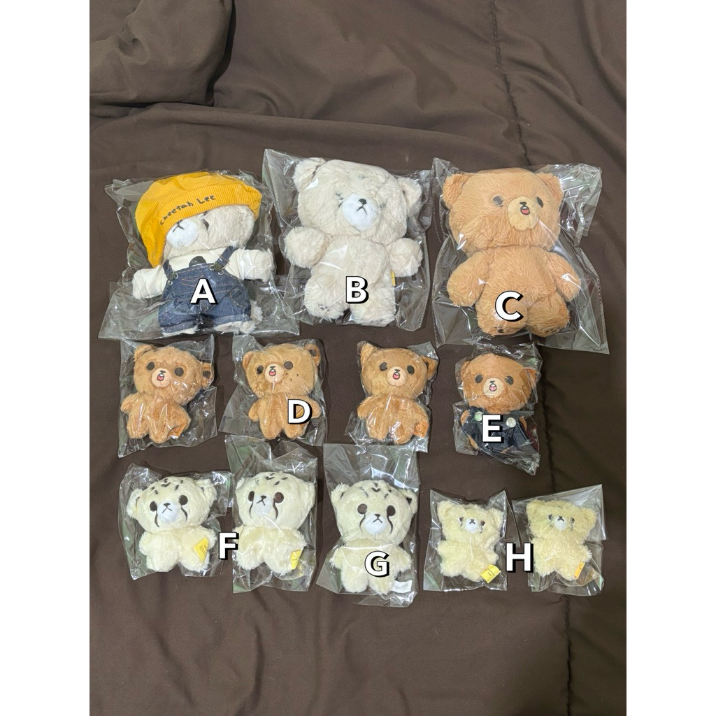 ( Ready INA ) Doll Boneka NCT Haechan Mark Gomdo lee Cheetah Lee 7cm 10cm 20cm