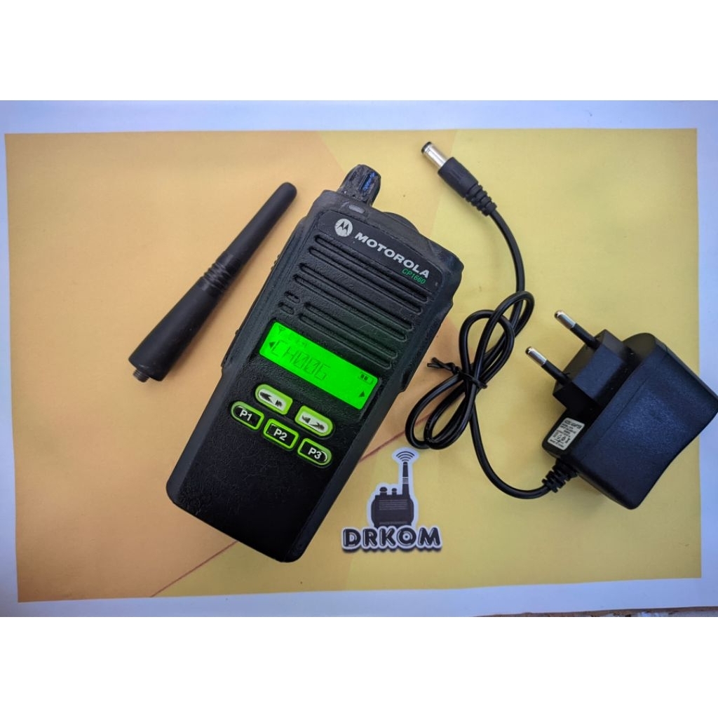 HT Motorola Cp1300 UHF Low Frekuensi 350mhz s/d 390mhz