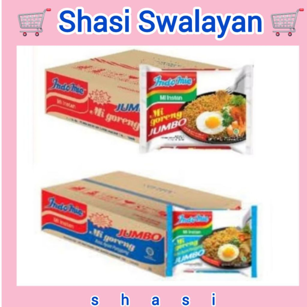 

1 DUS 24 PCS - INDOMIE GORENG JUMBO
