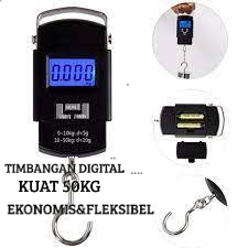 Timbangan Digital Gantung Elektrik 50kg Portable Multiguna