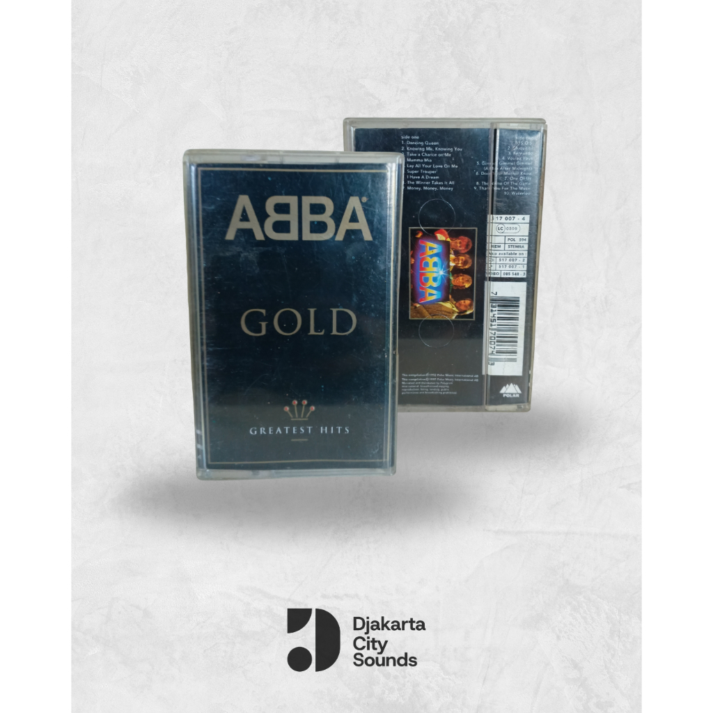 Kaset ABBA Gold  Greatest Hits / Kaset ABBA