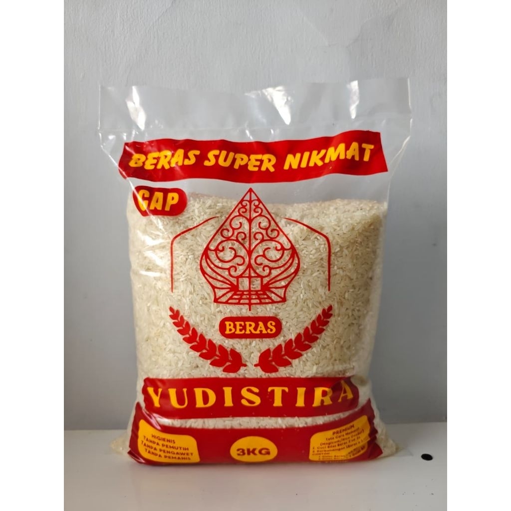 

Beras Premium Yudhistira 3kg