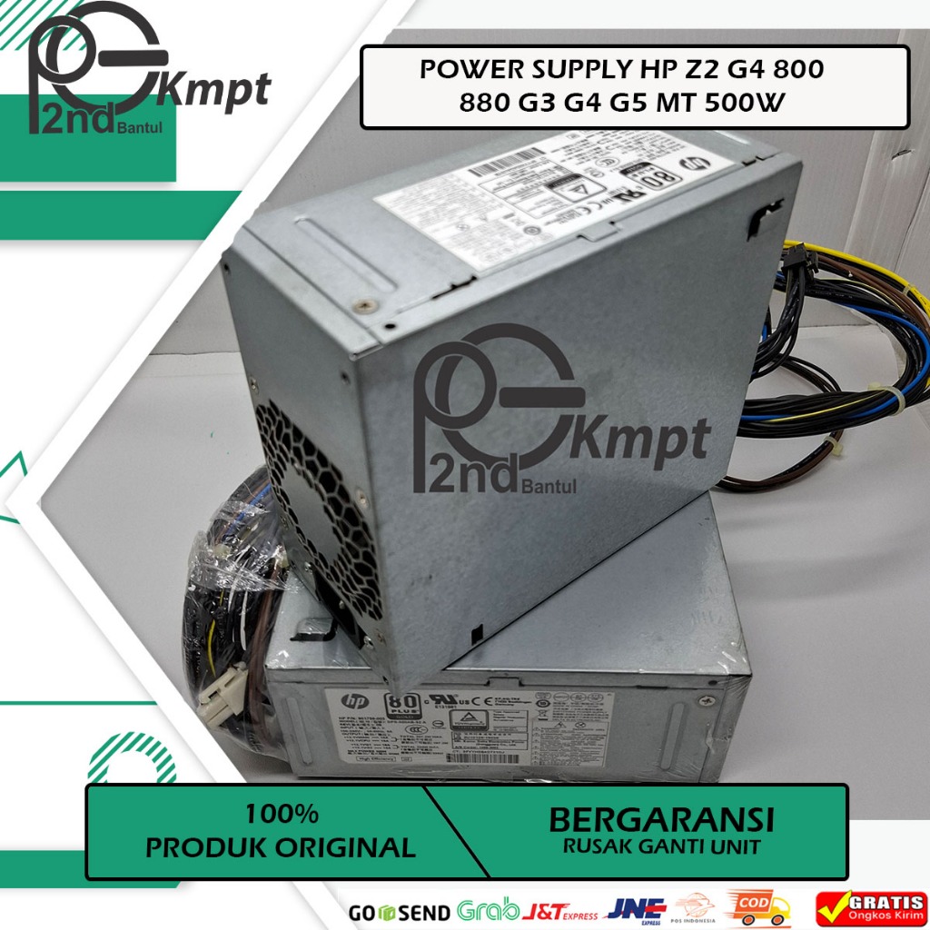 Power Supply HP Workstation Z2 G4 ElitDesk 800 880 G4 G3 500W