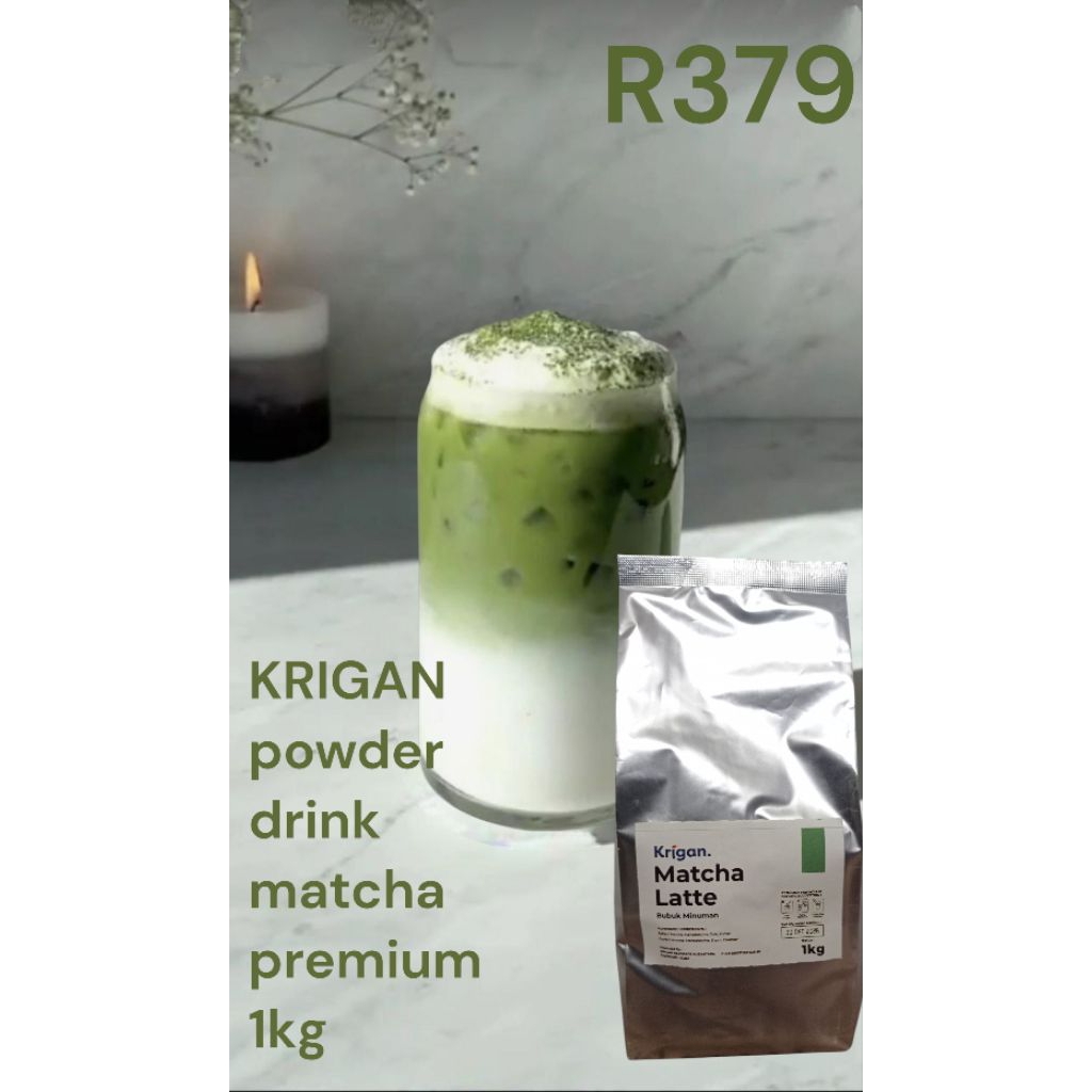 

krigan matcha powder drink premium 1kg