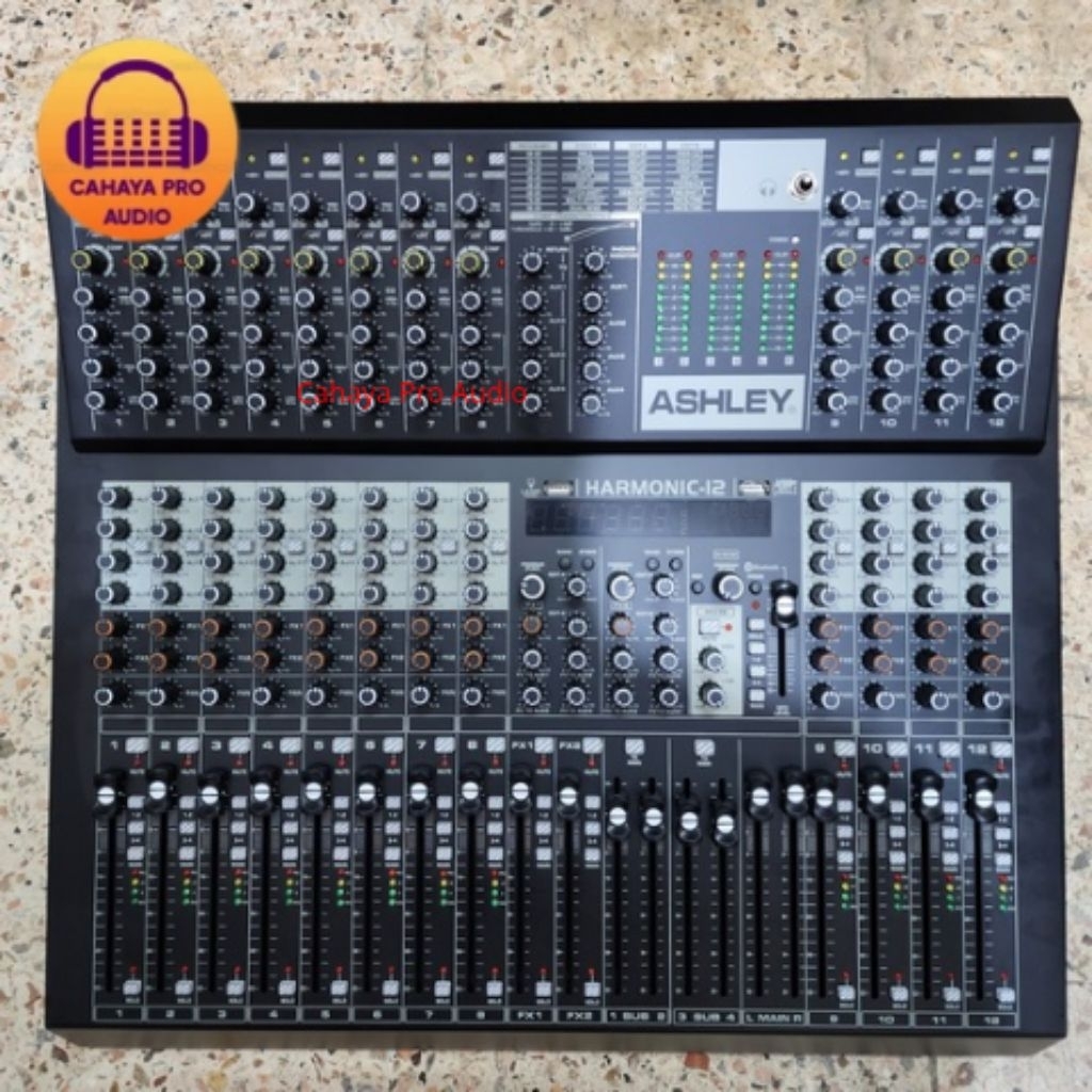 Mixer Ashley Harmonic 12 Double Effect 199 DSP Edit A & B