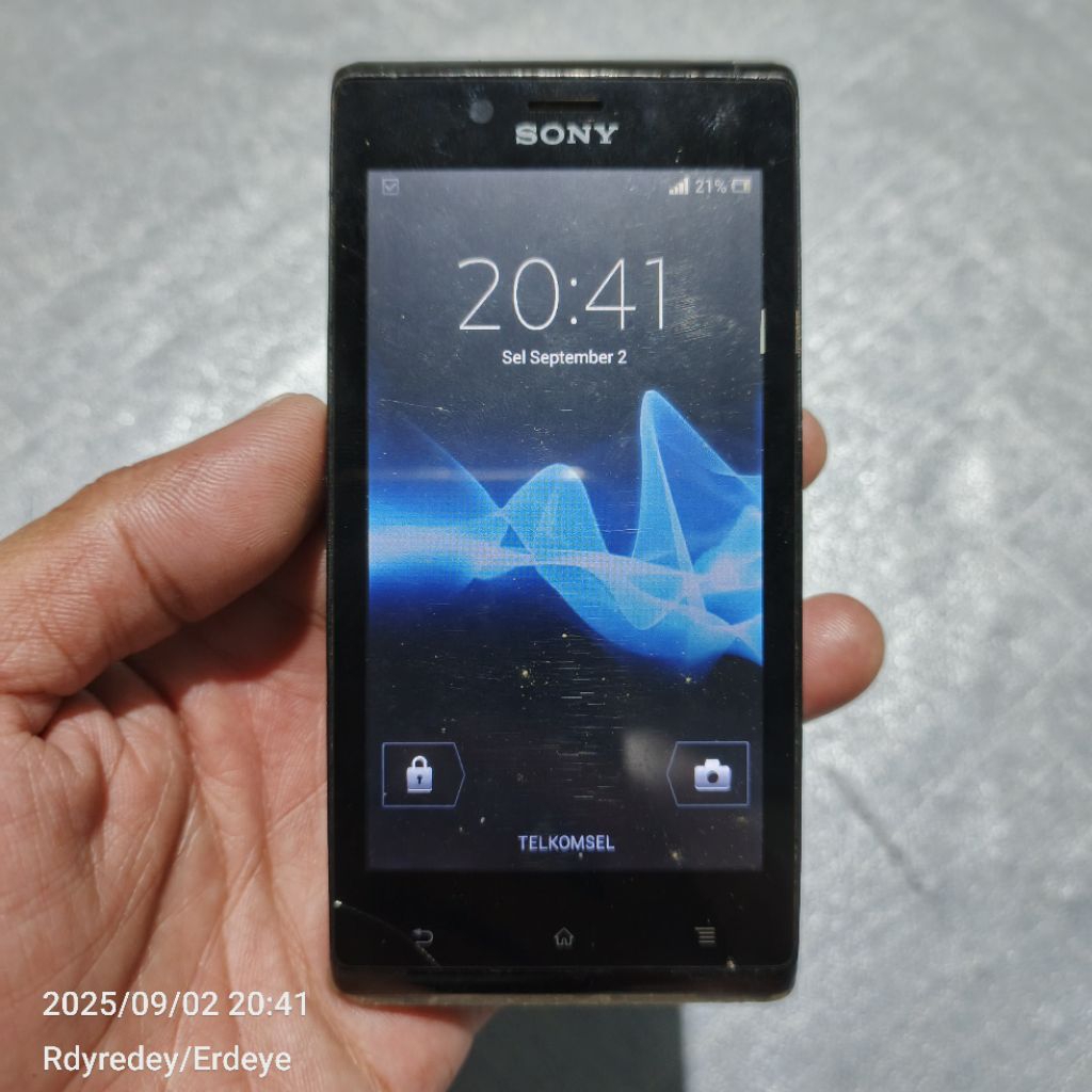 Hp Sony Xperia J ST26i Minus