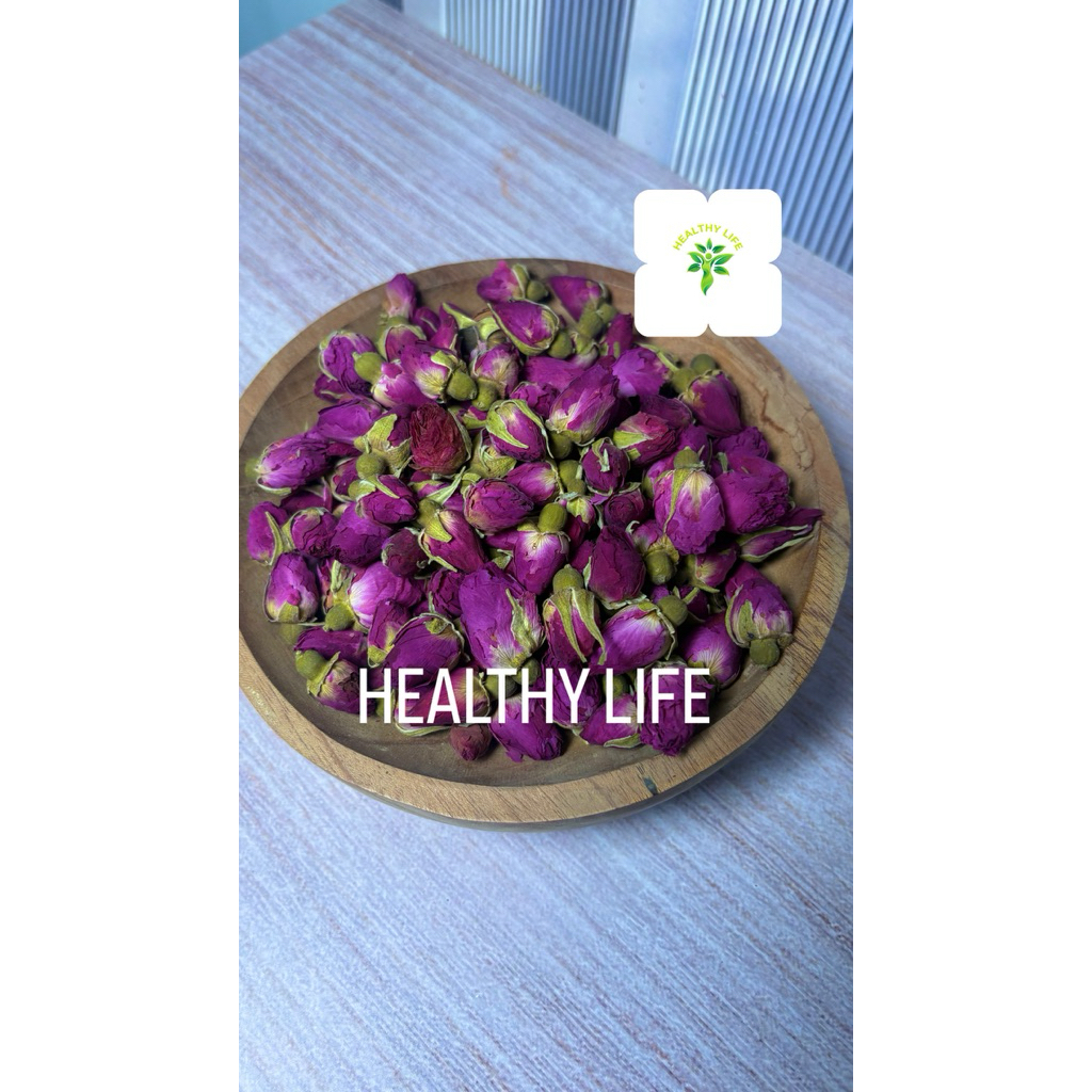 

Pure Dried Red Rose Buds Teh Bunga Mawar Merah / Flower Tea Cantik 50gr - 100gr