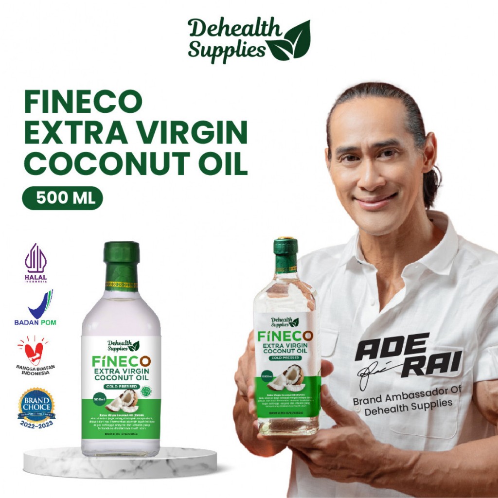 

[oddsolshop] pekanbaru/Fineco Extra Virgin Coconut Oil 500ml / Minyak Kelapa Murni