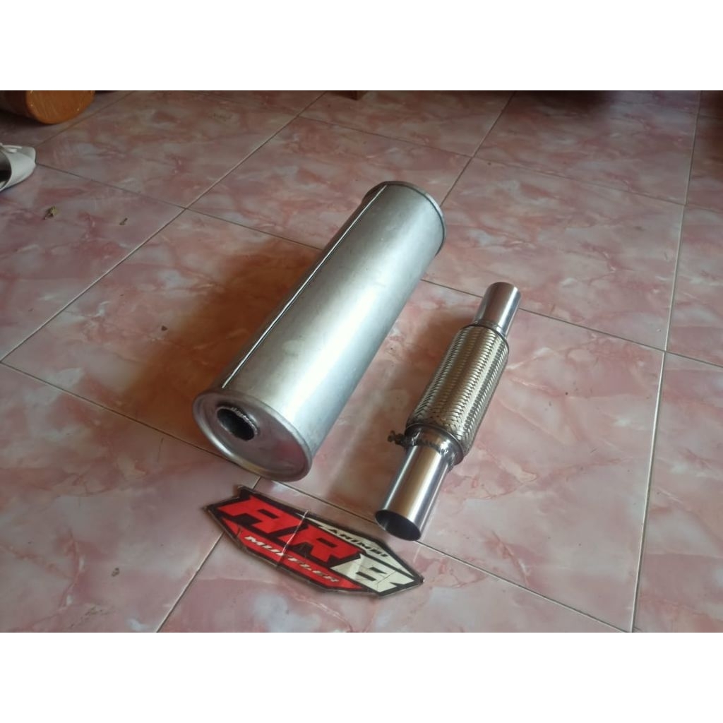 flexsibel ngir dan tabung standar knalpot mobil futura karbu,carry 10,carry 13,kijang super