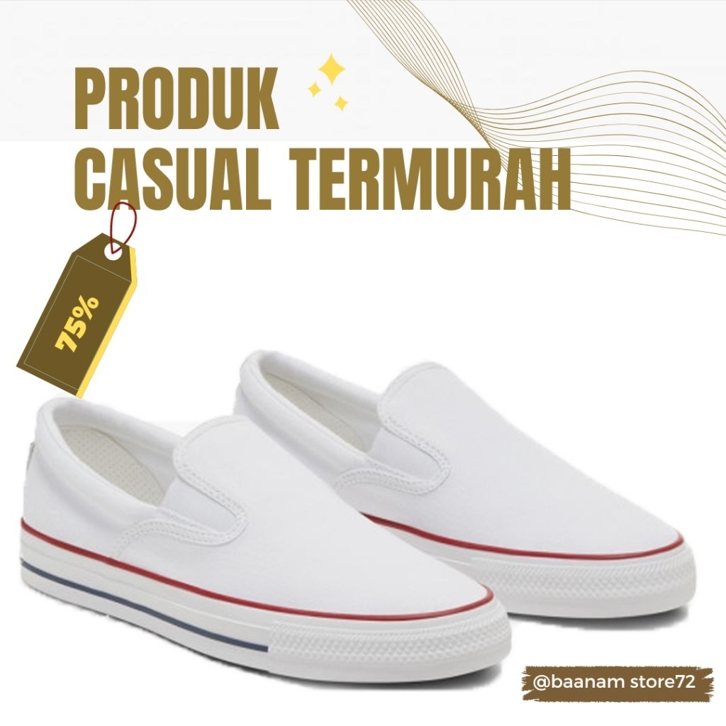 (PREMIUM) Sepatu Converse72 70s High Slip On All star Termurah Sepatu Casual Slipon Chuck Taylor Ori