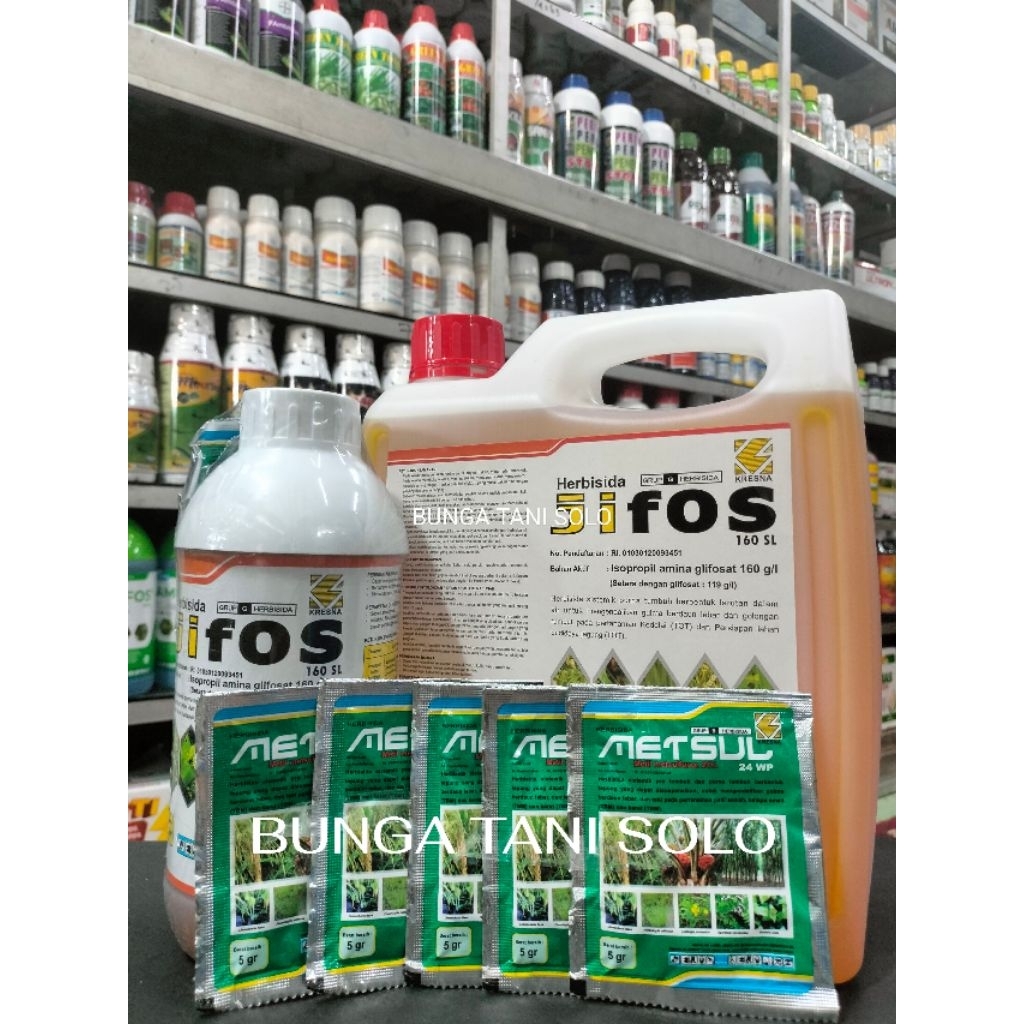 JIFOS 160SL - Herbisida Sistemik Racun Rumput Liar