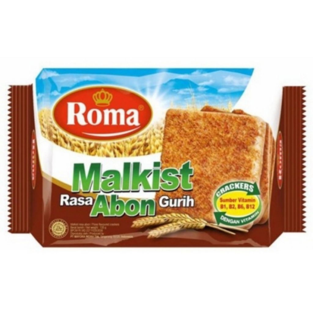 

Roma Malkist Abon Crackers 105 g