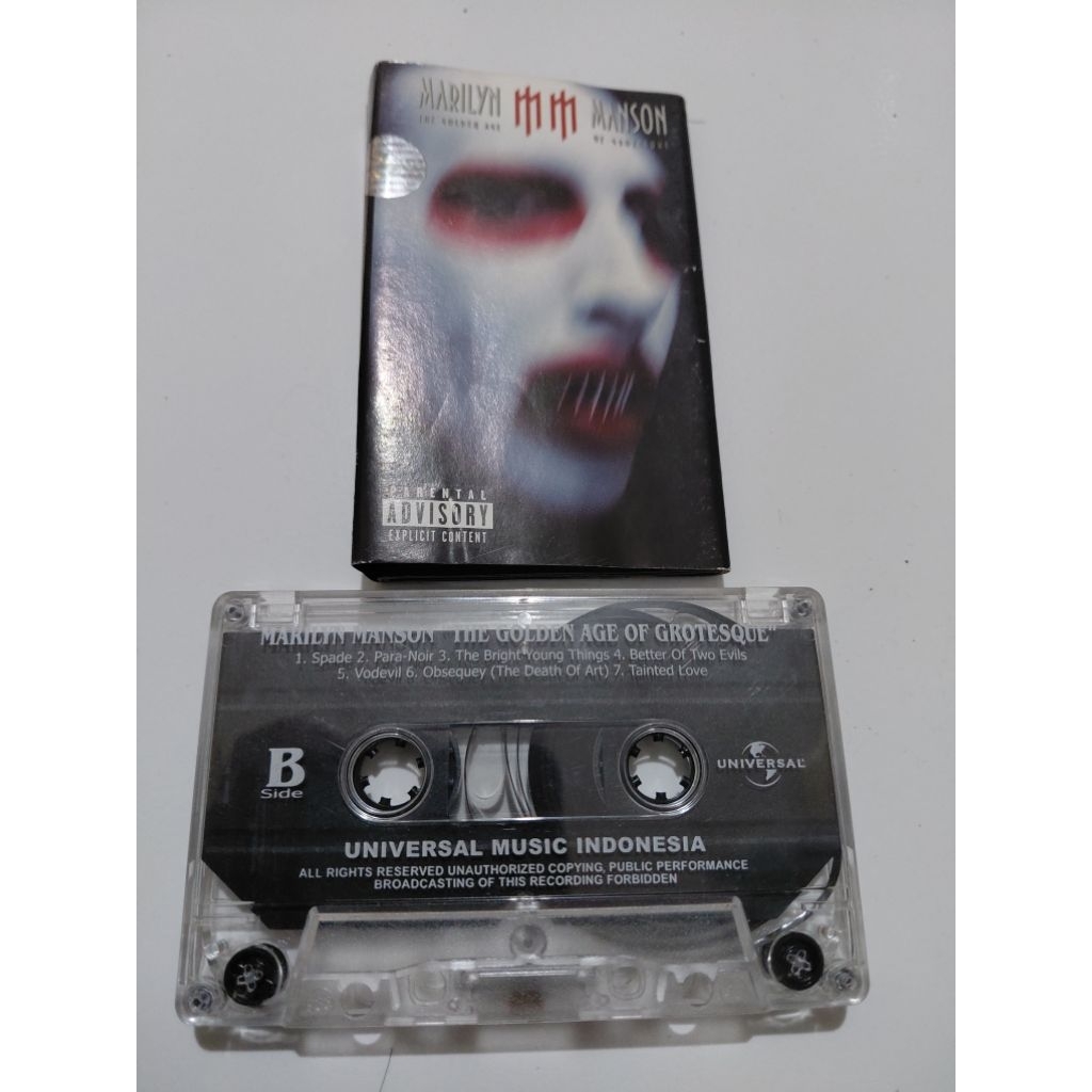 Kaset Marilyn Manson - Golden Age of Grotesque