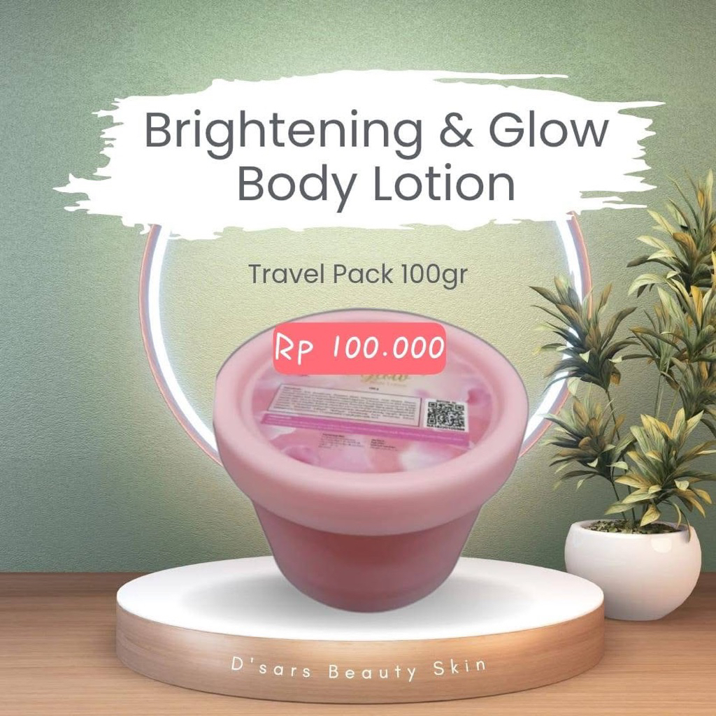 Brightening & Glow Body Lotion D’Sars Beauty Skin
