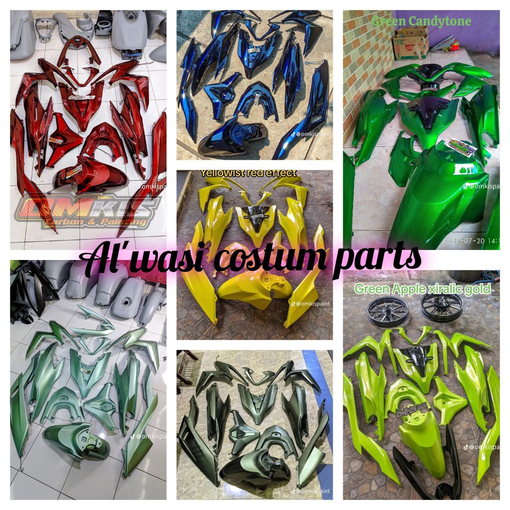 FULL BODY HALUS HONDA VARIO 150/125 ALL NEW