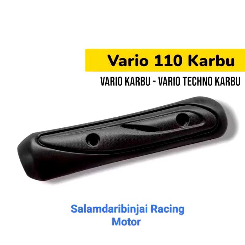 [Salamdaribinjai racing]TUTUP Knalpot COVER TAMENG Vario 110 karbu PELINDUNG KNALPOT HONDA Cover Kna