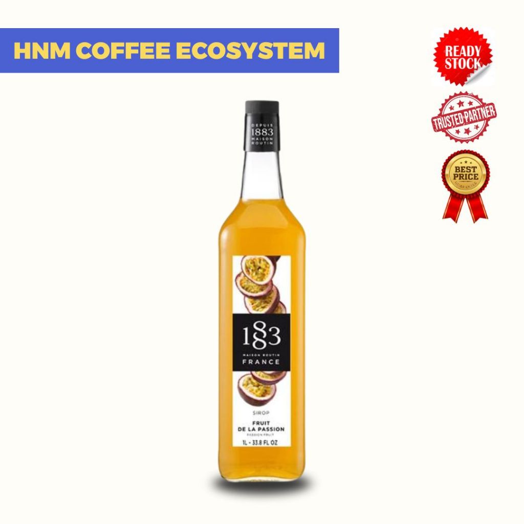 

Passion Fruit Syrup 1883 Maison Routin 1L