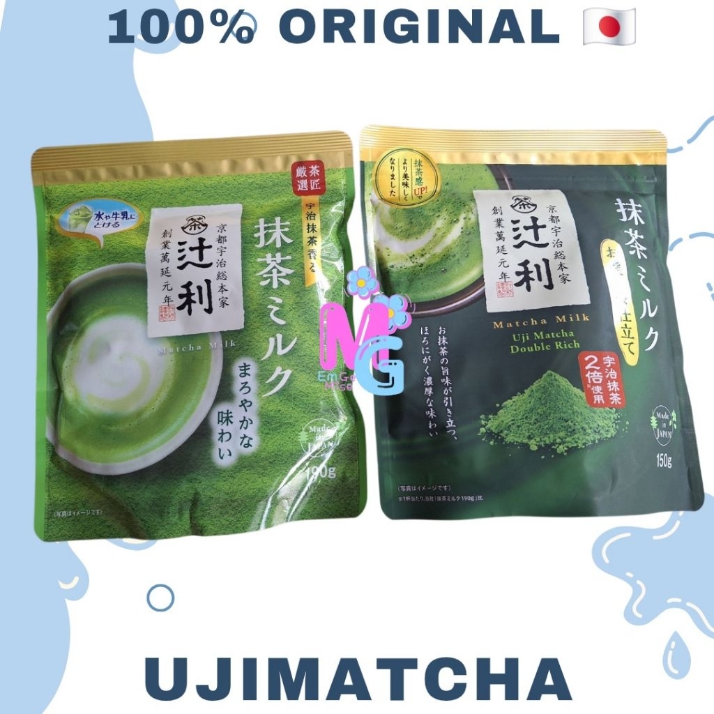 Kataoka Tsujiri Matcha Double Rich l Matcha Milk l Matcha Latte l Uji,Matcha Jepang