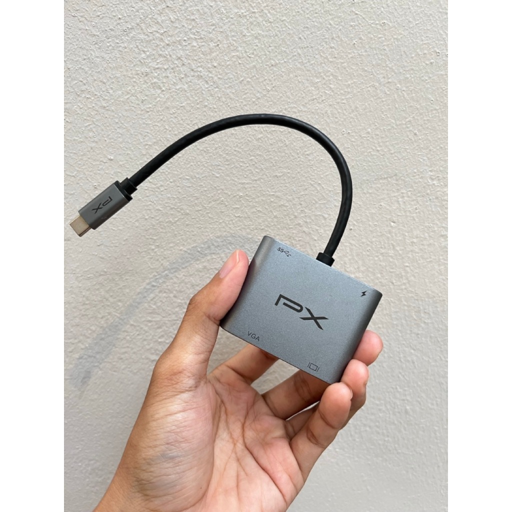 Type C to HDMI VGA USB Converter Adaptor 4 in 1 4K PX UCH14