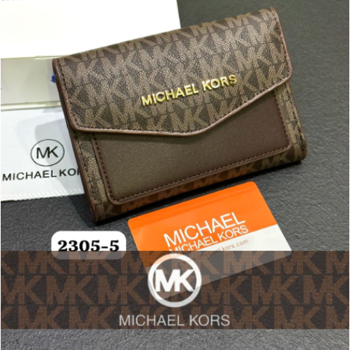MK medium logo envelope wallet dompet wanita premium 2305 smc