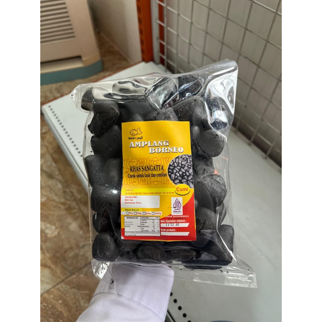Amplang Borneo Cumi Hitam Khas Sangatta Kalimantan Timur