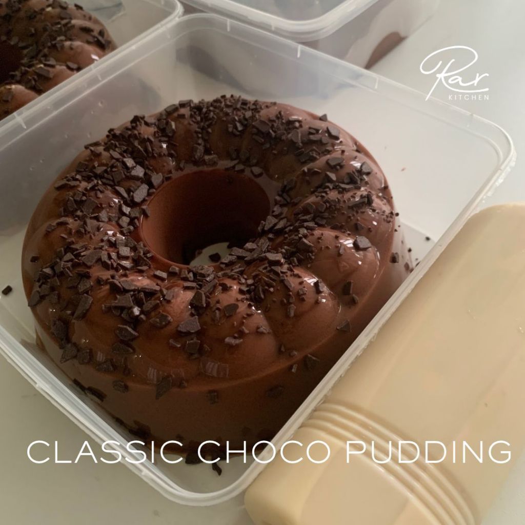 

Classic Choco Pudding Lembut Vla Coklat Creamy