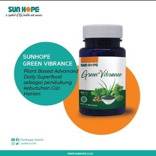 Terbaru Sun Hope Green Vibrance Mencegah kanke
