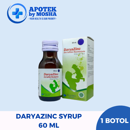 

DARYAZINC SIRUP 60 ML