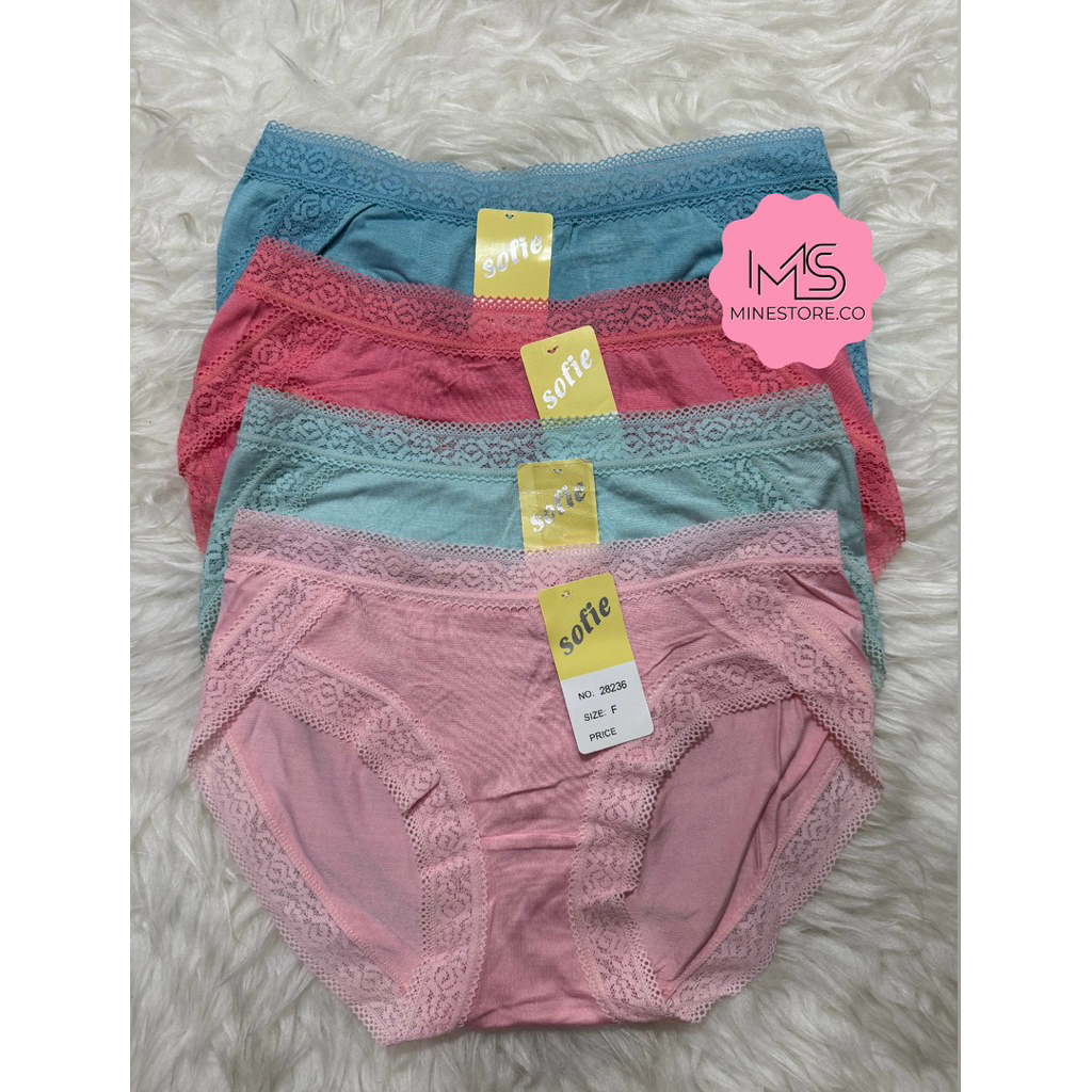 CELANA DALAM WANITA POLOS MOTIF RENDA | CD WANITA DEWASA