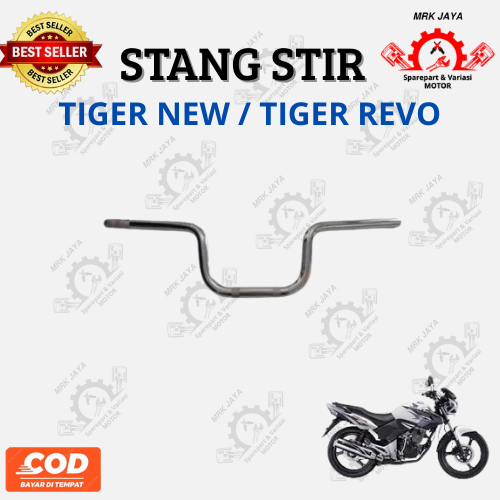 Stang Setang Motor Honda Tiger New Revo Standart Model Ori Crom Tebal Murah / Stang Stir Tiger New