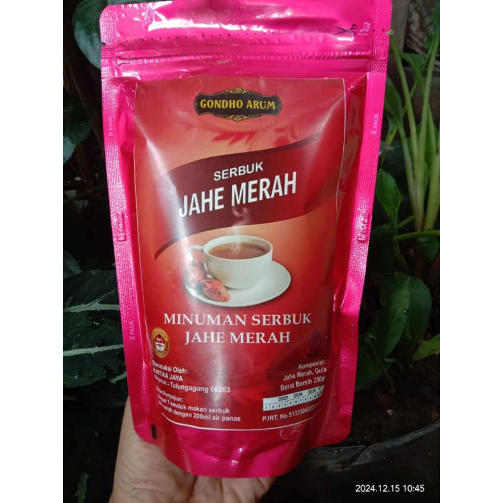 

jahe merah bubuk 250gram