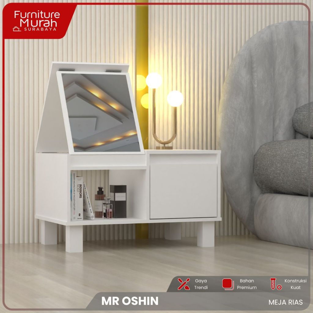 FMS - MEJA RIAS Series Oshin Meja Rias Lipat Minimalis