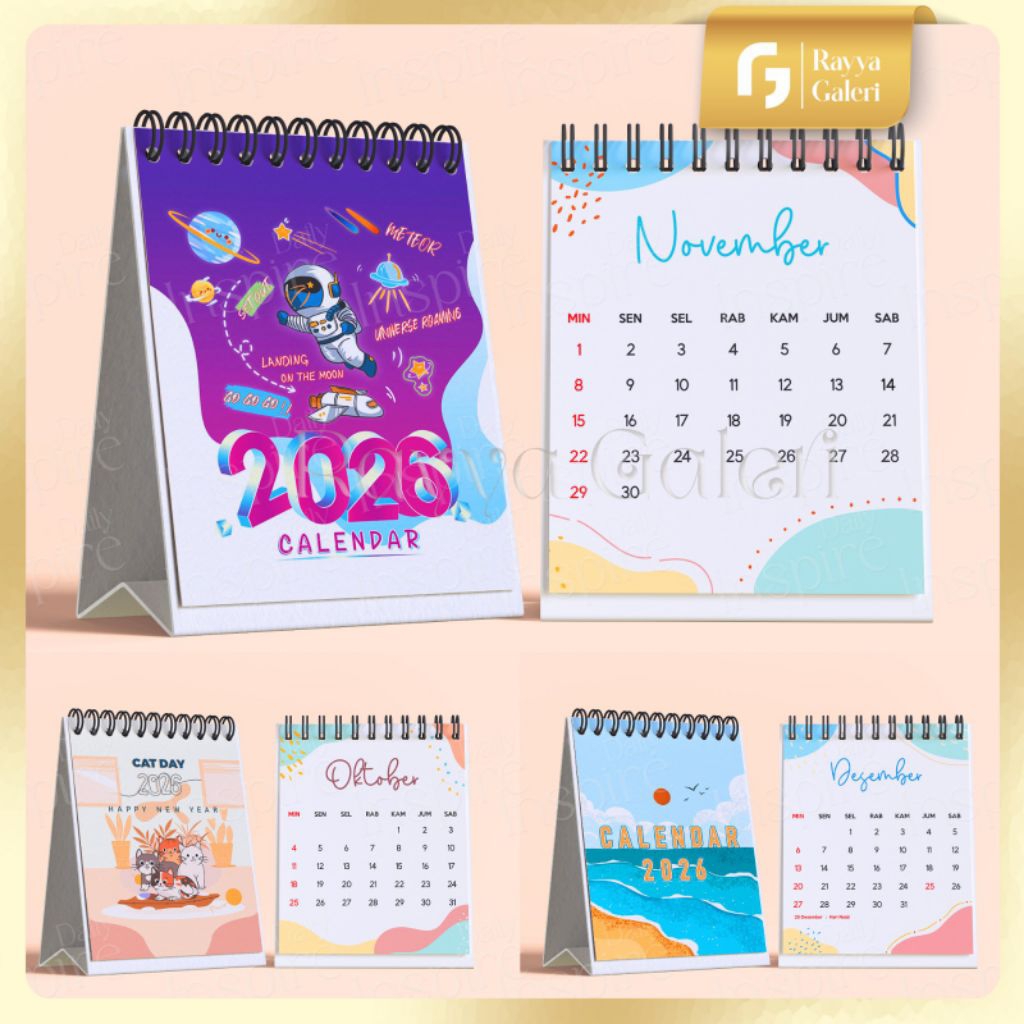 

Kalender mini 2026 / Calender 2026 / Kalender Meja 2026 / Kalender Mini 2026 / Termurah