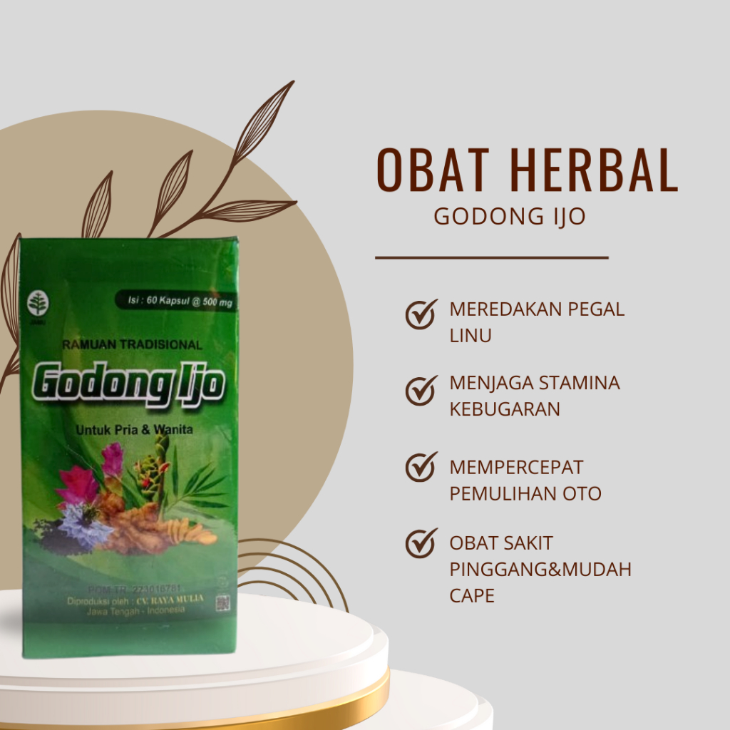 

Terbaru Obat Herbal Godong Ijo Membantu Mempercepat Pemulihan Otot Setelah Aktivitas Berat