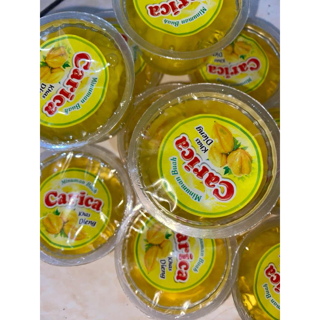 

Carica / Minuman segar//manisan carica khas Dieng