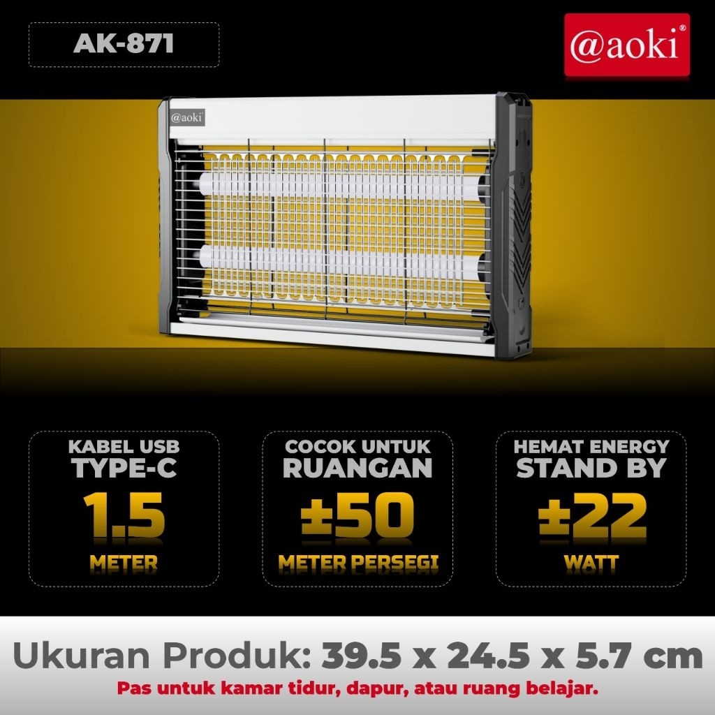 Pembasmi Nyamuk Insect Killer AOKI AK-871/872/873