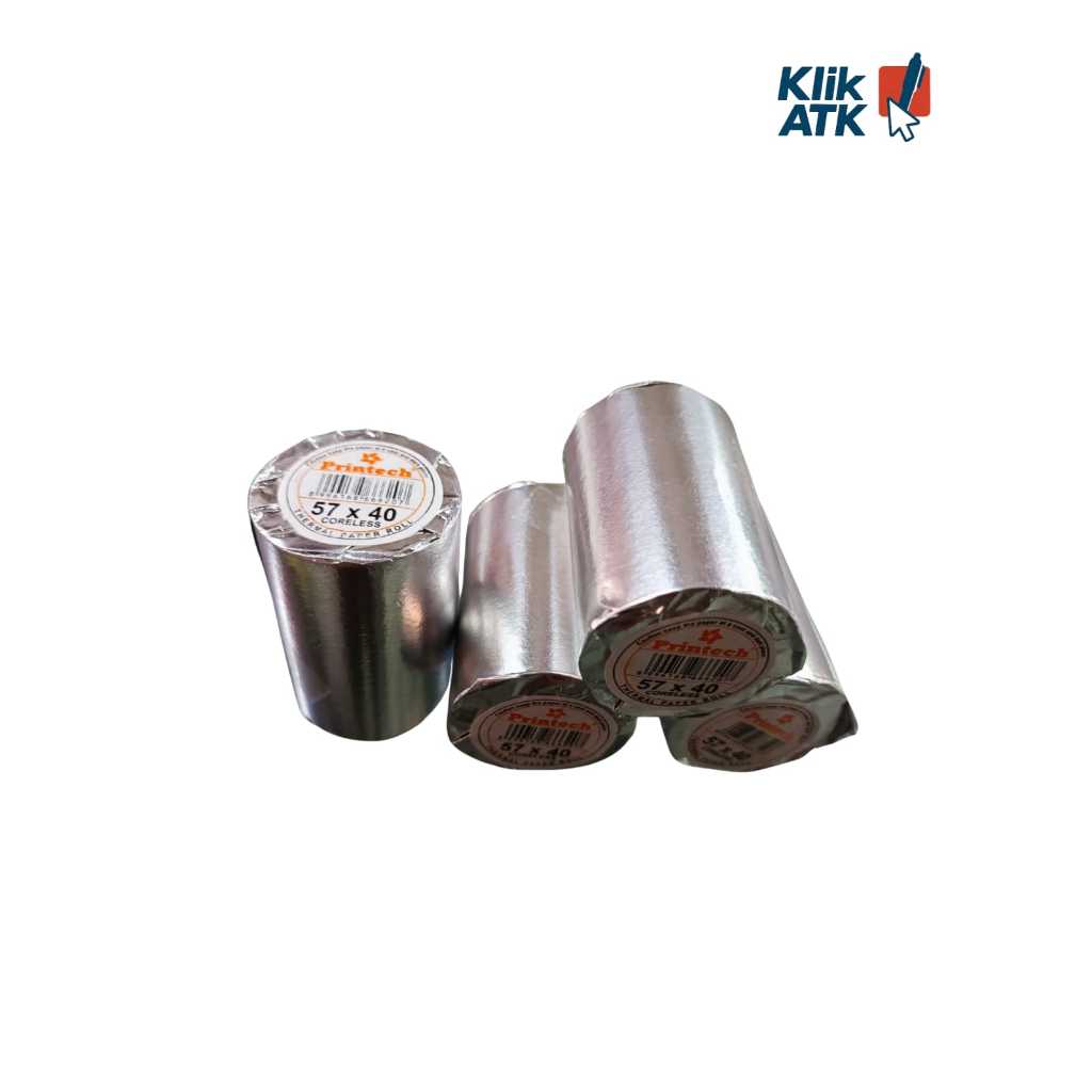

PRINTECH Thermal Kasir 57 X 40 Thermal Paper Kertas Struk - Per Pack isi 10