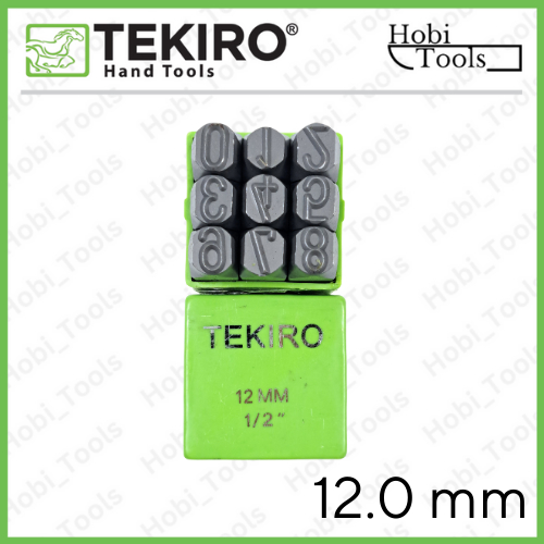 

TEKIRO ANGKA / NOMOR KETOK 12MM - NUMBER PUNCHER 12 MM