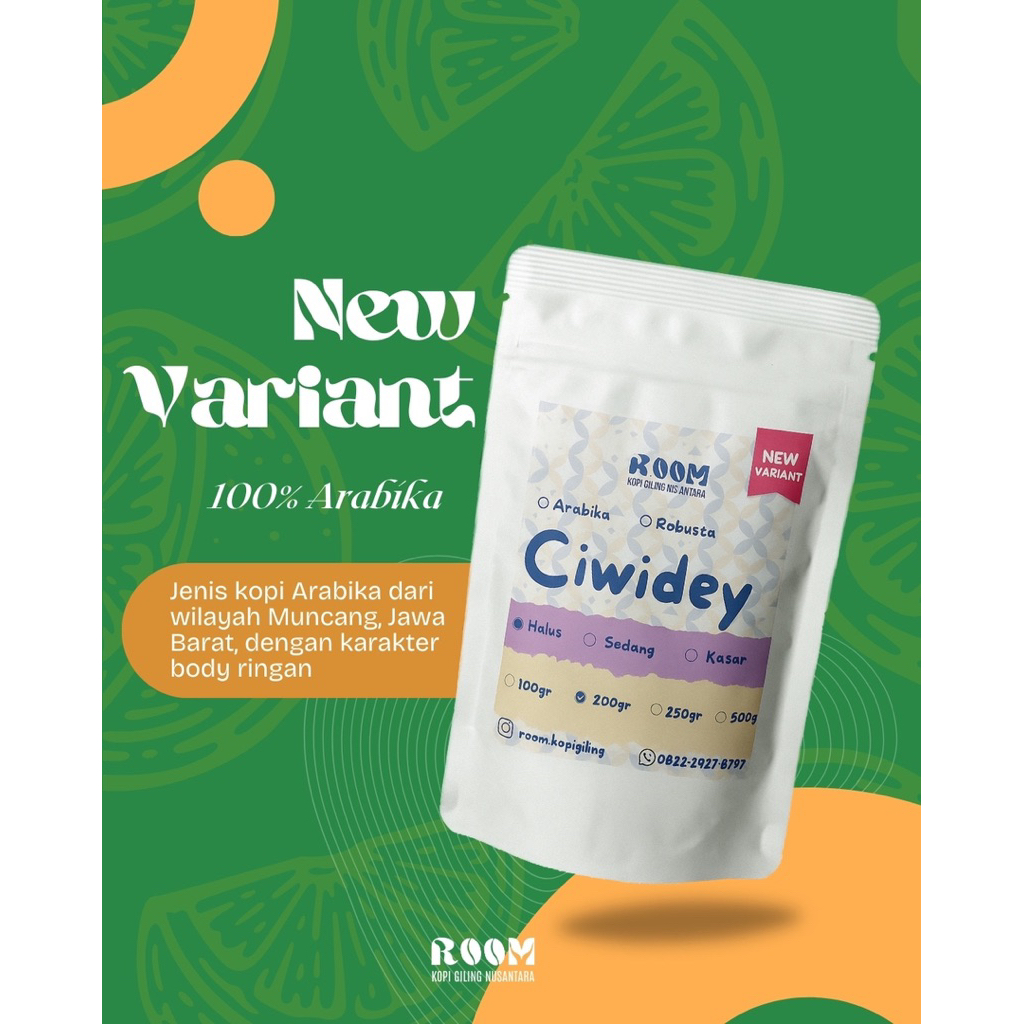 

new variant 100% Arabika Ciwidey - kopi giling boyolali