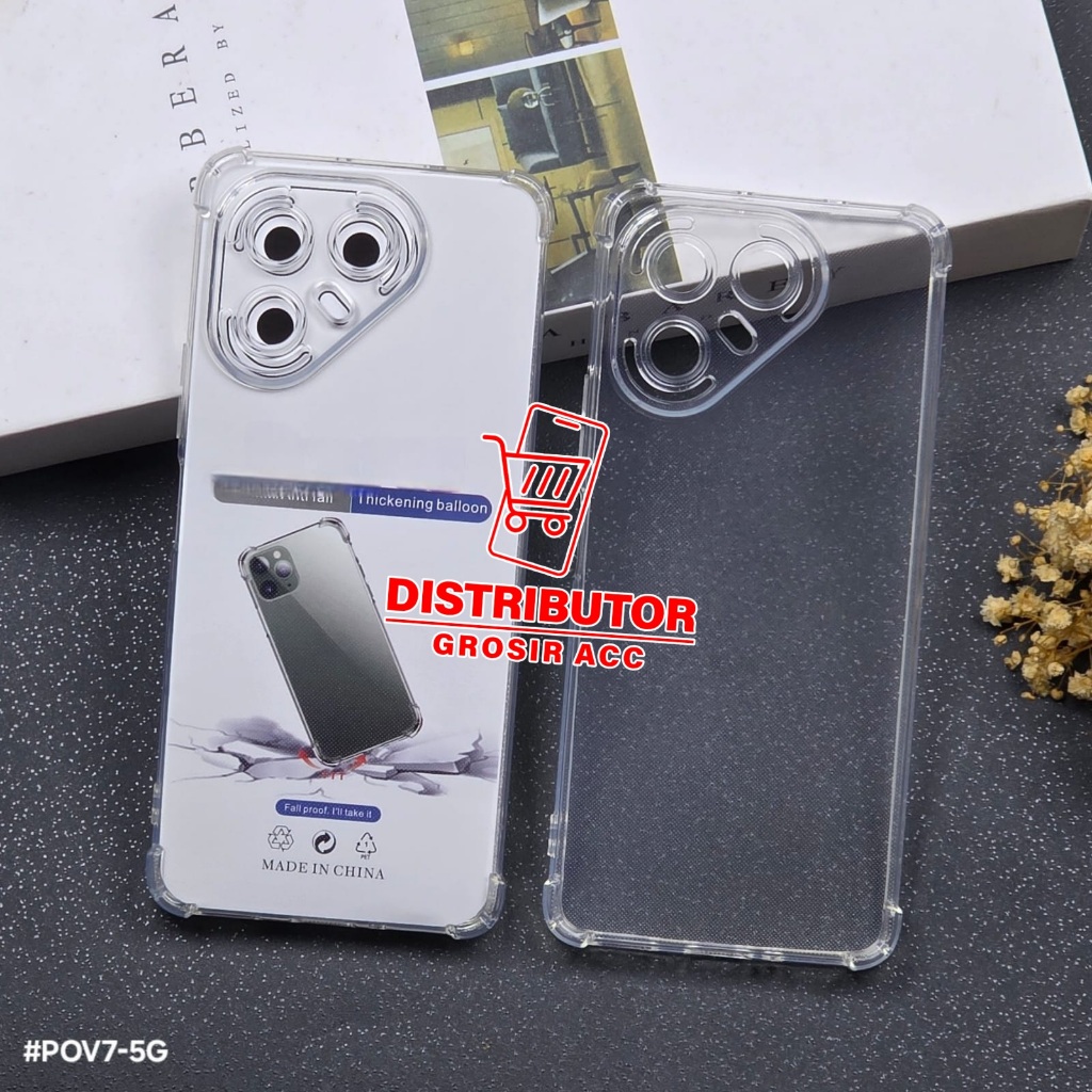 TECNO POVA 7 4G TECNO POVA 7 5G TECNO POVA 7 PRO TECNO POVA 7 ULTRA CASE AIRBAG ANTI CRACK TEBAL SOF