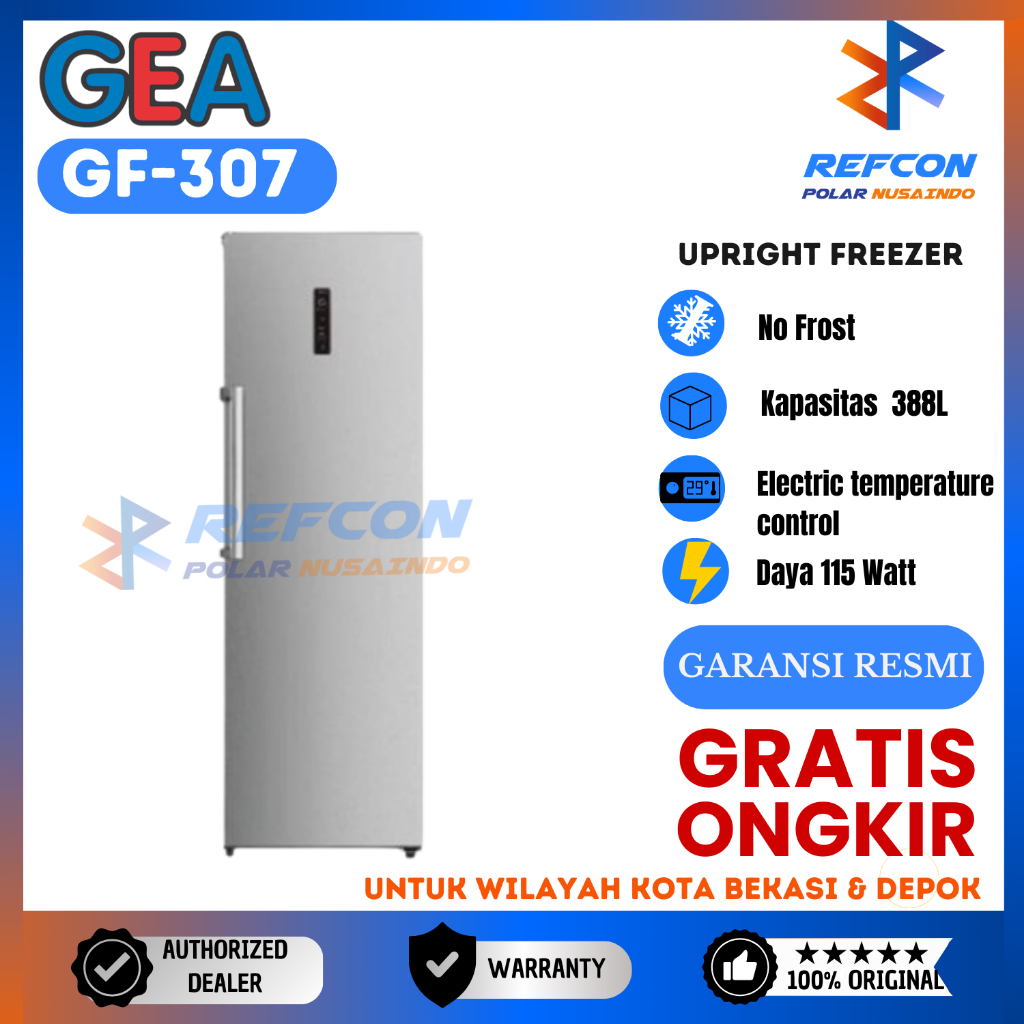Upright Freezer GEA GF 307 / GF307