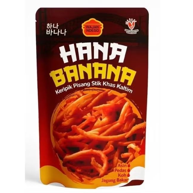

Hana Banana Keripik Renyah Khas Kalimantan Timur