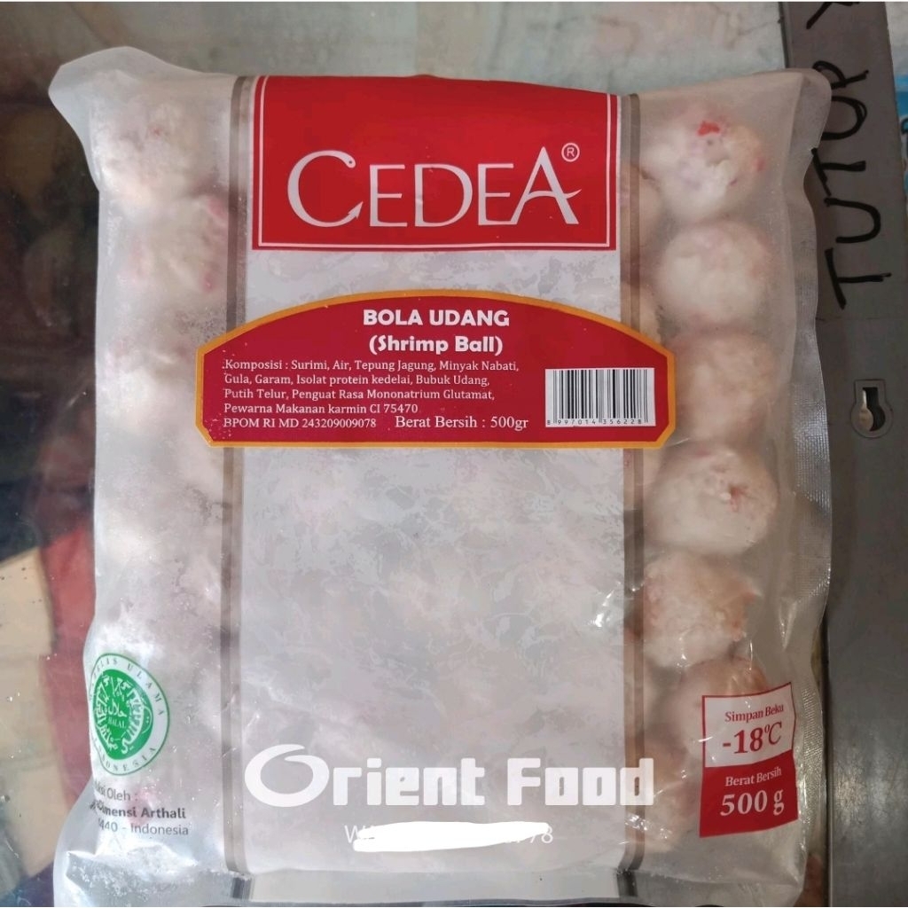 

Cedea Bola Bakso Udang 500gr