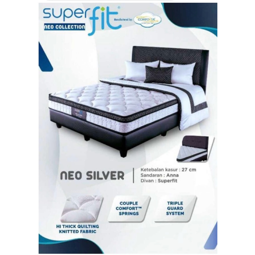 Comforta Superfit Neo Silver Matrass Only
