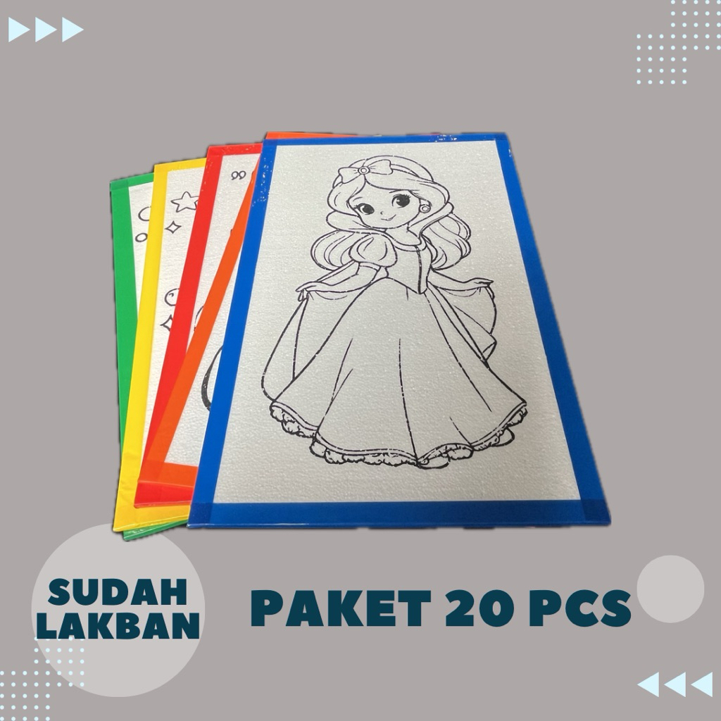

Paket 20 Pcs | Styrofoam Lukis Sudah Lakban | Styrofoam 33x50