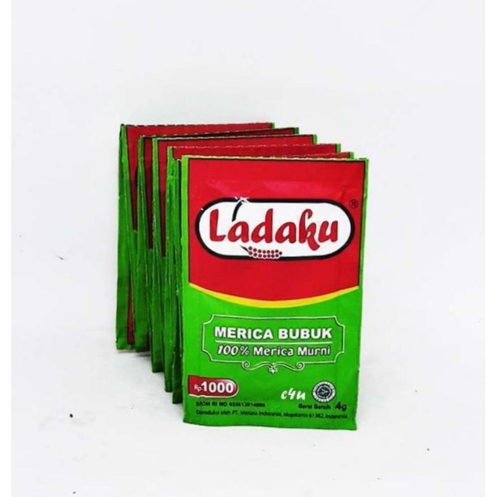 

Ladaku merica bubuk 12 sachet