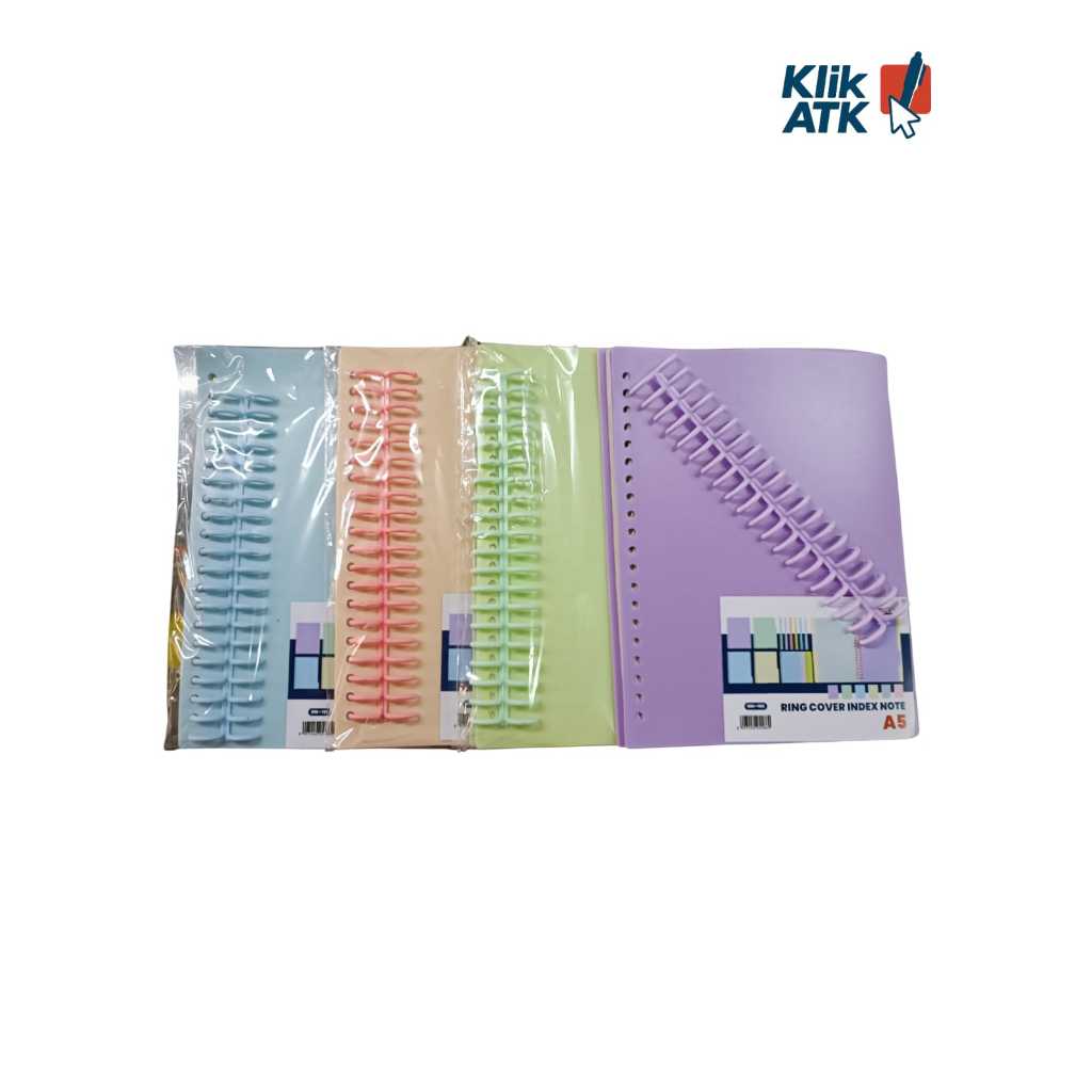 

Ring Binder Note Topla ukuran A5 & B5 - Per Pcs