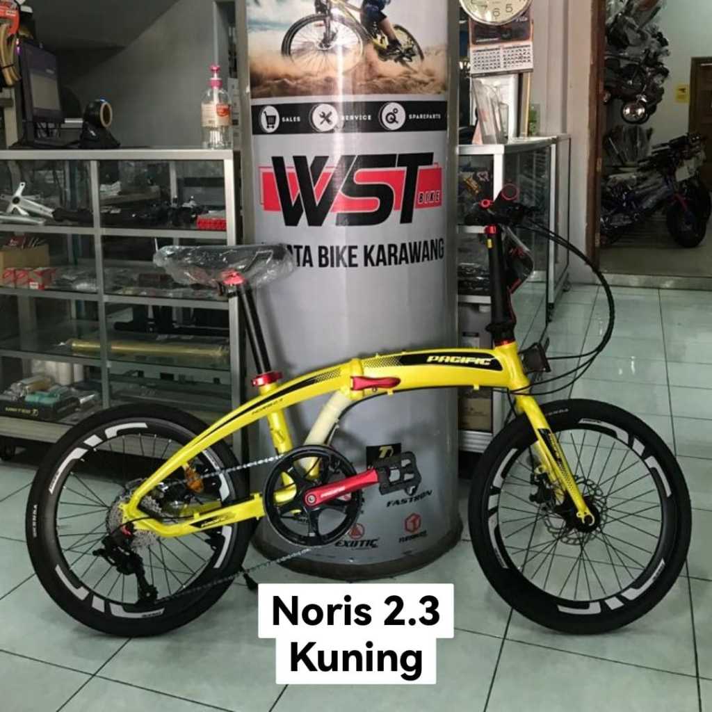 SEPEDA LIPAT 20 PACIFIC NORIS 2.3 NORIS CX NORIS PRO VARIAN NORIS MODEL TERBARU
